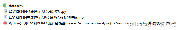Python实现LDA和KNN人脸识别模型(LinearDiscriminantAnalysis和KNeighborsClassifier算法)项目实战