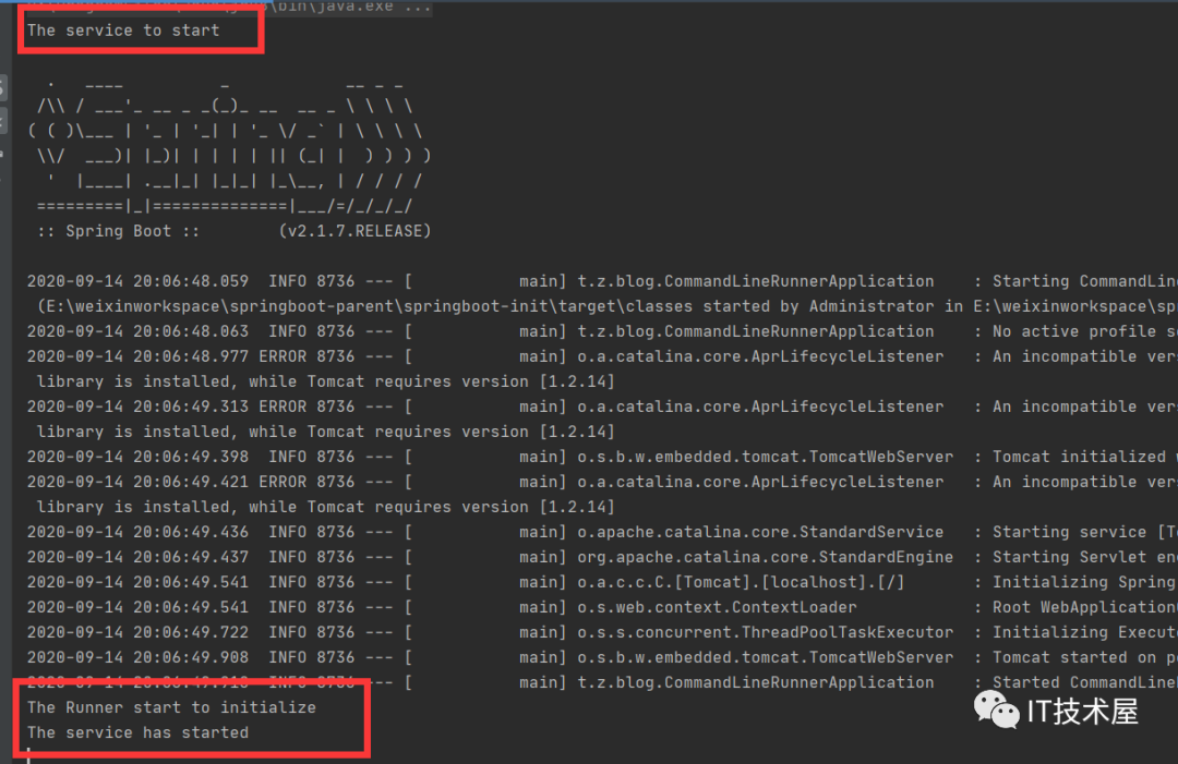 springboot系列18： CommandLineRunner解决项目启动时初始化资源