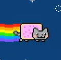 打印一只Nyan Cat（彩虹猫）（C++）3.1[多色版]+[修改版]