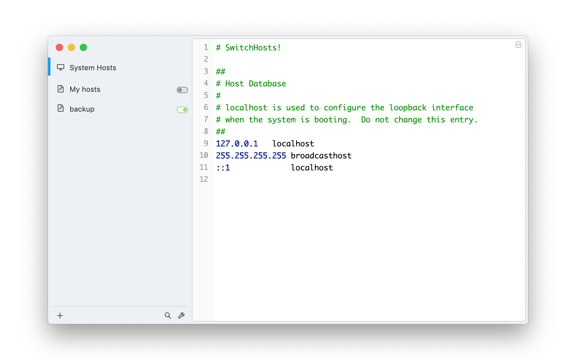 SwitchHosts! 4.0.0 中文版 mac hosts修改工具 系统增强 第2张